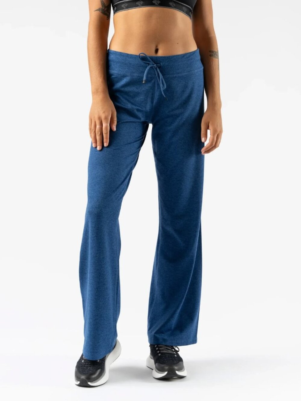 Rabbit Women's EZ Pants in Navy Blue Heather Size Large